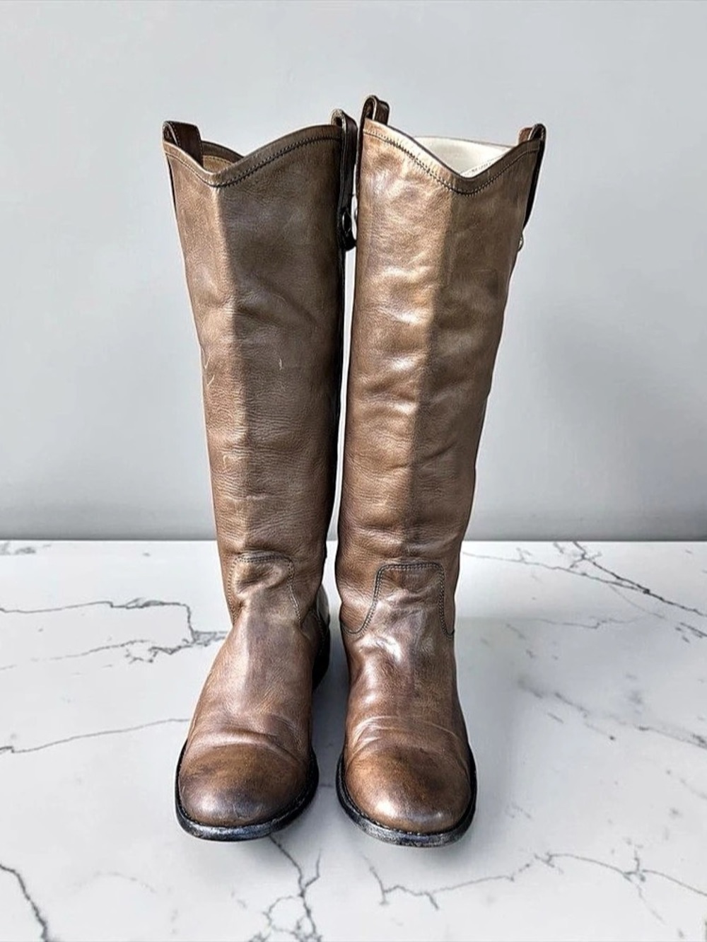 Frye Campus Leather Boots US 8.5 NWT